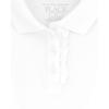 The Children’s Place Baby-Girls Toddler Multipack Long Sleeve Ruffle Pique Polos(White 2-pack)