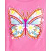 The Children’s Place Baby-Girls and Toddler School,Learning Short Sleeve Graphic T-Shirts,3 Pack(Butterfly/Preschool Princess/Love)