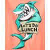The Children’s Place Boys Animals,Cars Short Sleeve Graphic T-Shirts,3 Pack(Shark/Lunch/Hammerhead)