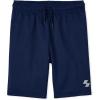 The Children’s Place Boys Athletic Basketball Shorts(Black/ Grey / Blue)