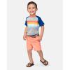 The Children’s Place Boys’ Belted Chino Shorts(Orange)