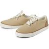 The Children’s Place Boys Boys Casual Lace Up Low Top Sneakers(Tan Canvas)