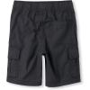 The Children’s Place Boys Essential Cargo Shorts(Washed Black Single)