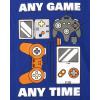 The Children’s Place Boys Gamer,Cars,Sports Long Sleeve Graphic T-Shirts,2 Pack(Cant Pause/Any Game)