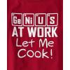The Children’s Place Boys Gamer,Cars,Sports Long Sleeve Graphic T-Shirts,2 Pack(Let Me Cook/Smores Campfire)