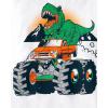 The Children’s Place Boys Gamer,Cars,Sports Long Sleeve Graphic T-Shirts,2 Pack(Robot Dino/Dino Monster Truck)