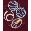 The Children’s Place Boys Gamer,Cars,Sports Long Sleeve Graphic T-Shirts,2 Pack(Soccer Player/Sports)