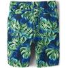 The Children’s Place Boys’ Pull on Jogger Shorts(Leaf Tidal)