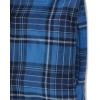 The Children’s Place Boys Sherpa Lined Shirt Jacket(Blue Plaid)