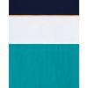 The Children’s Place Boys’ Short Sleeve Crew Neck T-Shirts(Teal Stripe 3-pack)