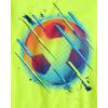 The Children’s Place Boys Sports Short Sleeve Graphic T-Shirts, Multipacks(Soccer/Baseball/Football Blue 3-pack)