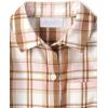 The Children’s Place Girls Long Sleeve Plaid Twill Tie Front Button Down Shirt(Bunnys Tail Plaid)