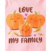 The Children’s Place Unisex-Baby and Toddler All Holidays,Birthdays Long Sleeve Graphic T-Shirts,2 Pack(Love My Family/Cutest Pumpkin)