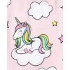 The Children’s Place baby-girls And Toddler Snug Fit 100% Cotton Short Sleeve Top and Pants 2 Piece Pajama Set(Unicorn Rainbow)