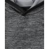 The Children’s Place boys Active Long Sleeve Hooded Sweatshirt(Gray Colorblock)