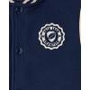The Children’s Place boys Bomber Varsity Jacket(Tidal)