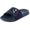 The Children’s Place boys Boys Everyday Slip on Slide Sandals(Game Controller)