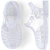The Children’s Place girls And Toddler Girls Jelly Fisherman SandalsSandal(Clear Silver Glitter)