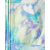 The Children’s Place girls Long Sleeve Hooded Fleece Full Zip Up(Green Glow Tie Dye)