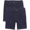 The Children’S Place Baby-Girls And Toddler Girls Chino Shorts(Tidal 2 Pack)