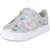 The Children’s Place Baby Girls’ Casual Low Top Sneaker(Silver Doodle)