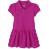 The Children’s Place Baby Girls and Toddler Short Sleeve Pique Polo Dress