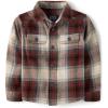 The Children’s Place Baby-Boys and Toddler Long Sleeve Plaid Flannel Button Up Shirt(Terra Plaid)