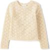The Children’s Place Baby-Girls and Toddler Crew Neck Pullover Sweater(Frappe Scallop)