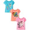 The Children’s Place Baby-Girls and Toddler Unicorns,Butterflies,Trends Short Sleeve Graphic T-Shirts,3 Pack(Ballet/Butterflies/Hearts)