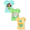 The Children’s Place Baby-Girls and Toddler Unicorns,Butterflies,Trends Short Sleeve Graphic T-Shirts,3 Pack(Pineapple/Hula Girl/Flamingo)
