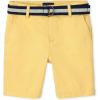 The Children’s Place Boys’ Belted Chino Shorts(Banana Pudding)