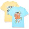 The Children’s Place Boys Gamer,Sports,Cars Short Sleeve Graphic T-Shirts,2 Pack(1st Grade/Backpack)