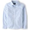 The Children’s Place Boys Long Sleeve Poplin Button Down ShirtButton Down Shirt(Whirlwhind Gingham)