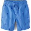 The Children’s Place Boys’ Pull on Jogger Shorts(Bubbly Blue)