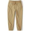 The Children’s Place Boys’ Quick Dry Pull on Jogger Pants(Flax)
