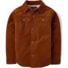 The Children’s Place Boys Sherpa Lined Shirt Jacket(Caramel Corduroy)