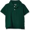The Children’s Place Boys’ Uniform Performance Polo(Spruce Shade Single)