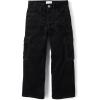 The Children’s Place Girls Corduroy Pants(Black Baggy Cargo)