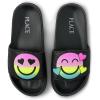 The Children’s Place Girls Everday Slip on Slide Sandals(Happy Face)