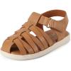 The Children’s Place girls Baby Girls and Toddler Fisherman Sandals(Tan)