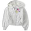 The Children’s Place girls Long Sleeve Hooded Fleece Full Zip Up(Lunar Graphic)