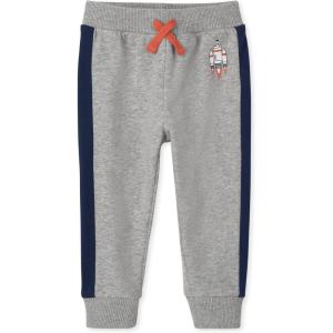 The Children’s Place Baby Boy and Toddler Fleece Jogger Pants(Heather Smoke Single)
