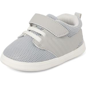 The Children’s Place Baby-Boys and Newborn Boys First Steps Sneakers(Grey)