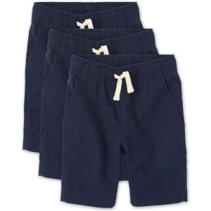 The Children’s Place Boys’ Pull on Jogger Shorts(Tidal 3-pack)