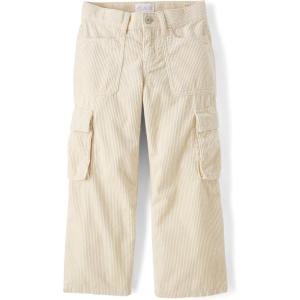 The Children’s Place Girls Corduroy Pants(Hay Stack Baggy Cargo)