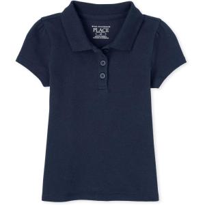 The Children’s Place baby-girls And Toddler Short Sleeve Pique Polo(Tidal Single)