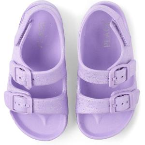 The Children’s Place,and Toddler Girls Slides(Purple Glitter)