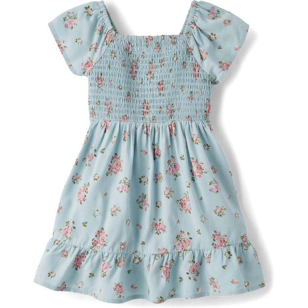 imageThe Childrens Place BabyGirls and Toddler Short Sleeve Casual DressesDusky Blue