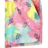 The Children’s Place Baby Girls’ and Toddler Tie Front Denim Pull On Shorts(Ice Cream Tie Dye)