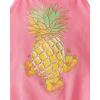 The Children’s Place Baby-Girls and Toddler Halter Tank Tops(Bright Pink Pineapple 2-pack)